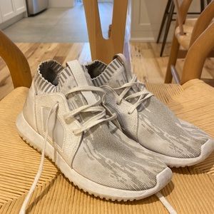 Adidas - Tubular - White & Grey Runners - 6.5